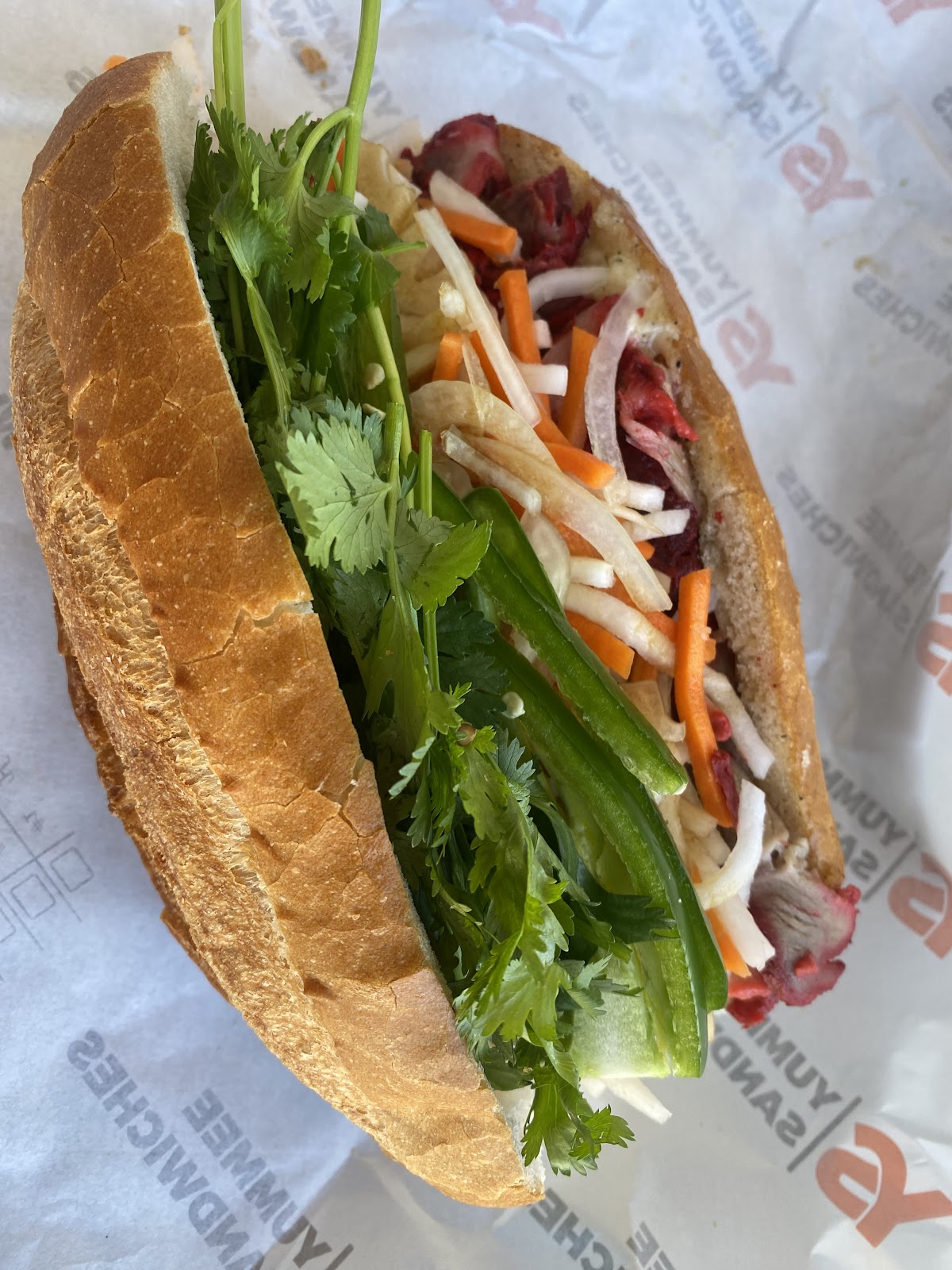 #5 BBQ Pork at Yummee Sandwiches