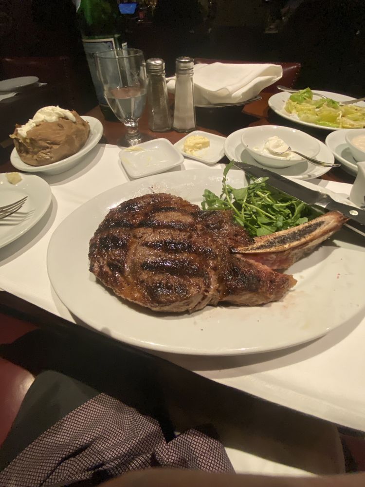 Rib Steak at Gallaghers Steakhouse