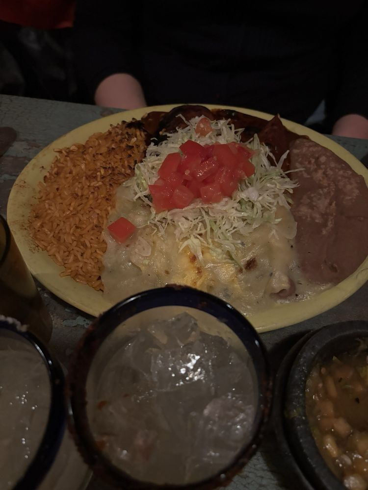 Enchiladas at Santa Fe BK