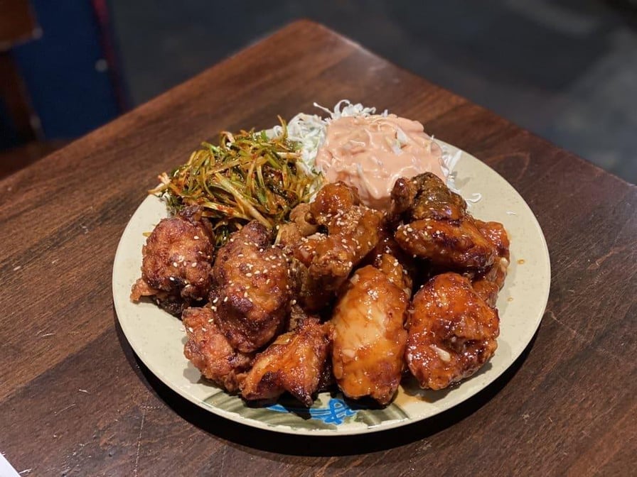 Half & Half Chicken at Cocobang