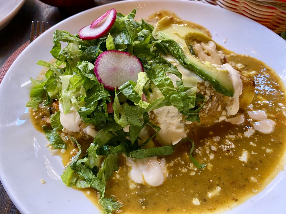 Enchiladas Borrachas at Toloache (50th St)
