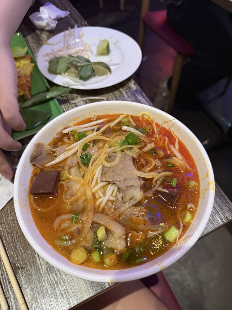 Bun Bo Hue at Kitchen Cô Út