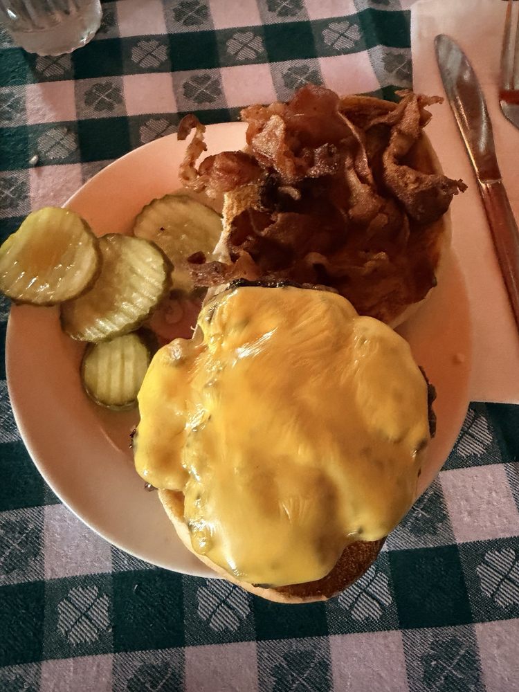 Bacon Cheeseburger at J.G. Melon
