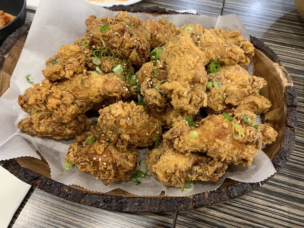 Wings at TADA Korean Fried Chicken