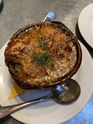 French Onion Soup at Zazie