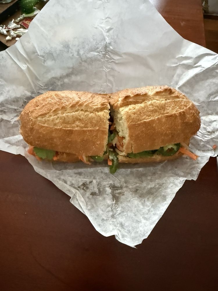 Grilled Pork at Dinosaurs Vietnamese Sandwiches