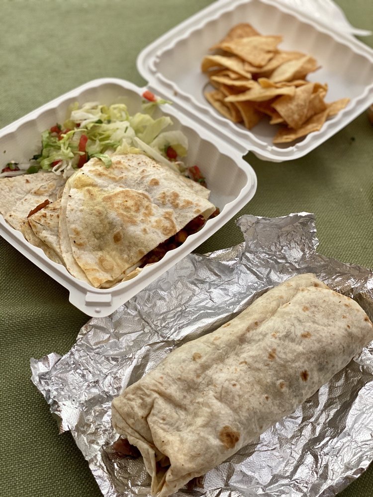 San Jose Burrito at Lucy's Mexican Grill