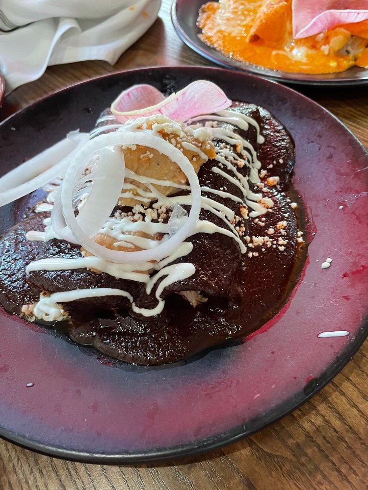 Enchilada Mole at Ruta Oaxaca (Astoria)