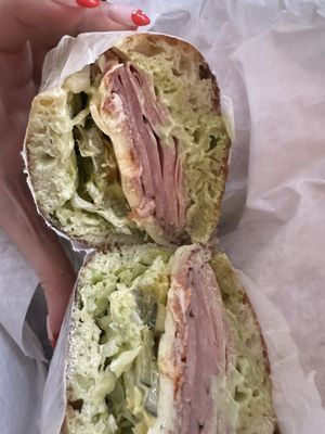 Italian Combo Sub at Outta Sight Pizza