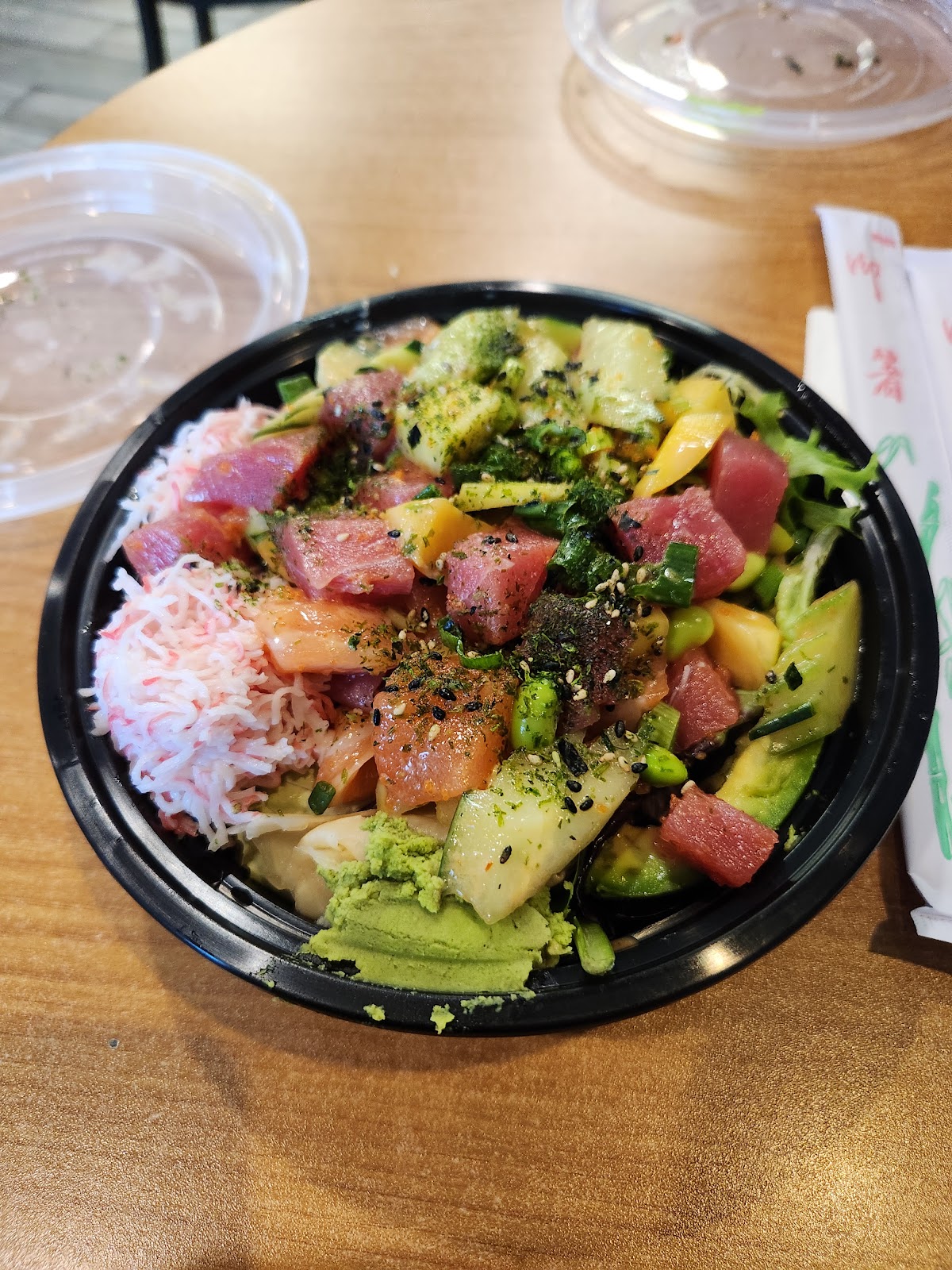 Regular Poke Bowl at Poke Paradise