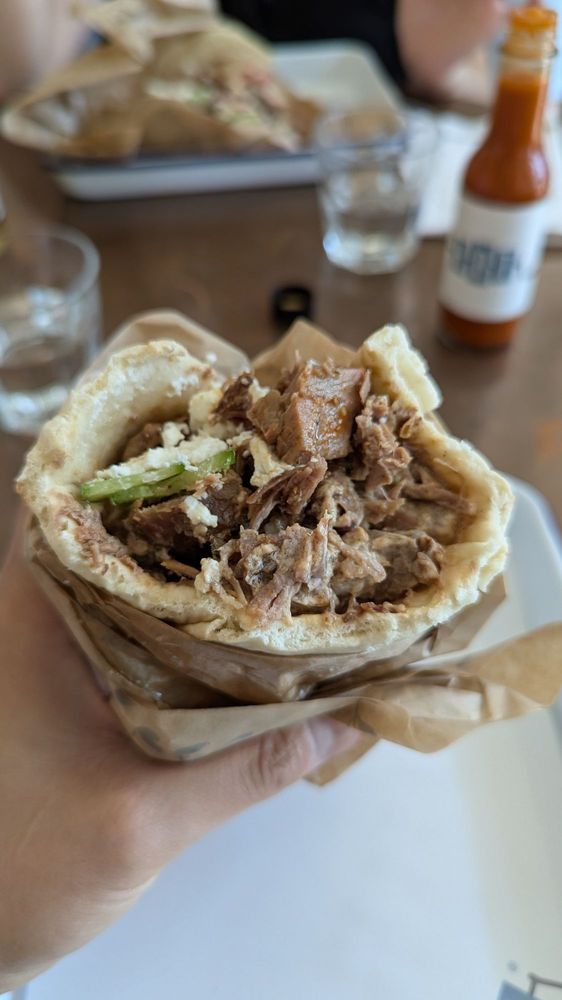 Lamb Sandwich at Souvla