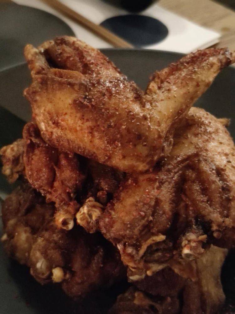 Signature Tebasaki Chicken Wings (6 pc) at Tonchin