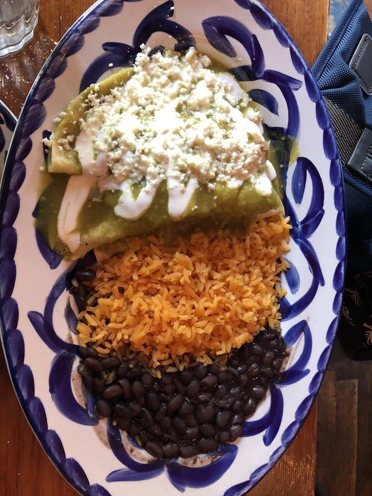 Enchiladas at Chavela's