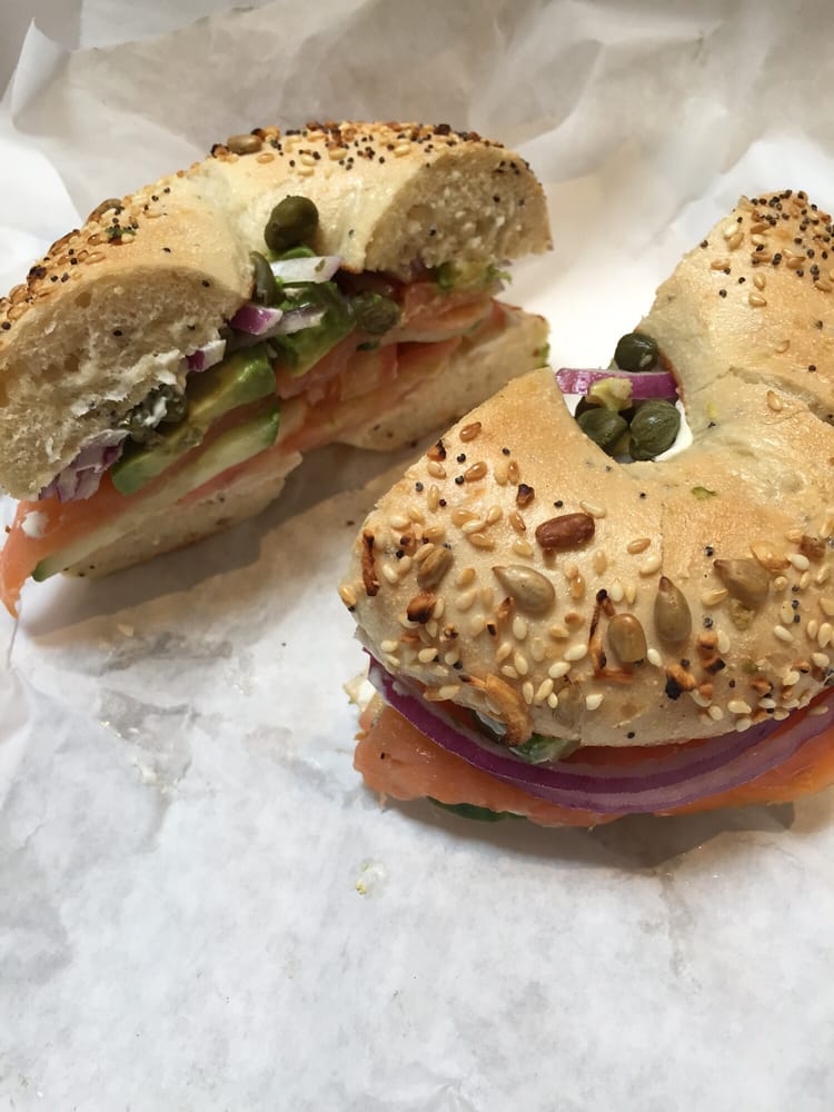Bagel at Uncle Benny's Donut & Bagel