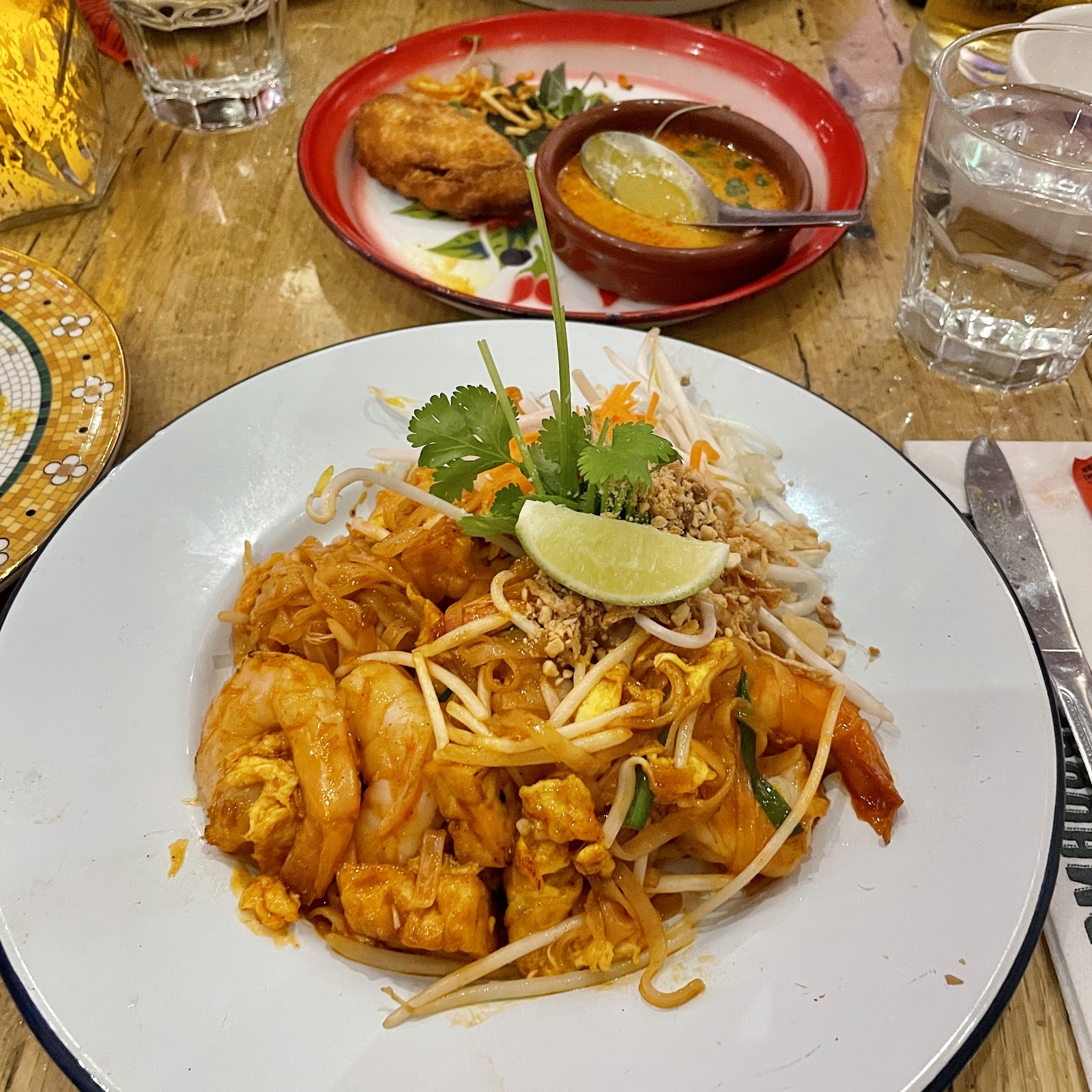 Pad Thai at Farmhouse Kitchen Thai Cuisine
