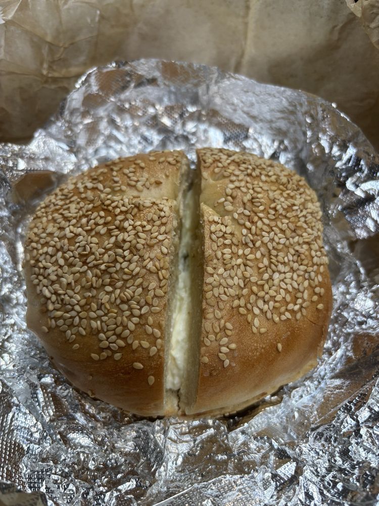 Plain Cream Cheese at Best Bagel & Coffee