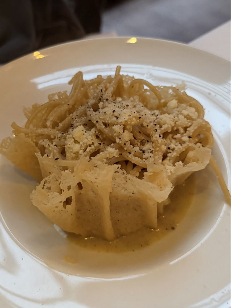 Cacio e Pepe at Il Corso
