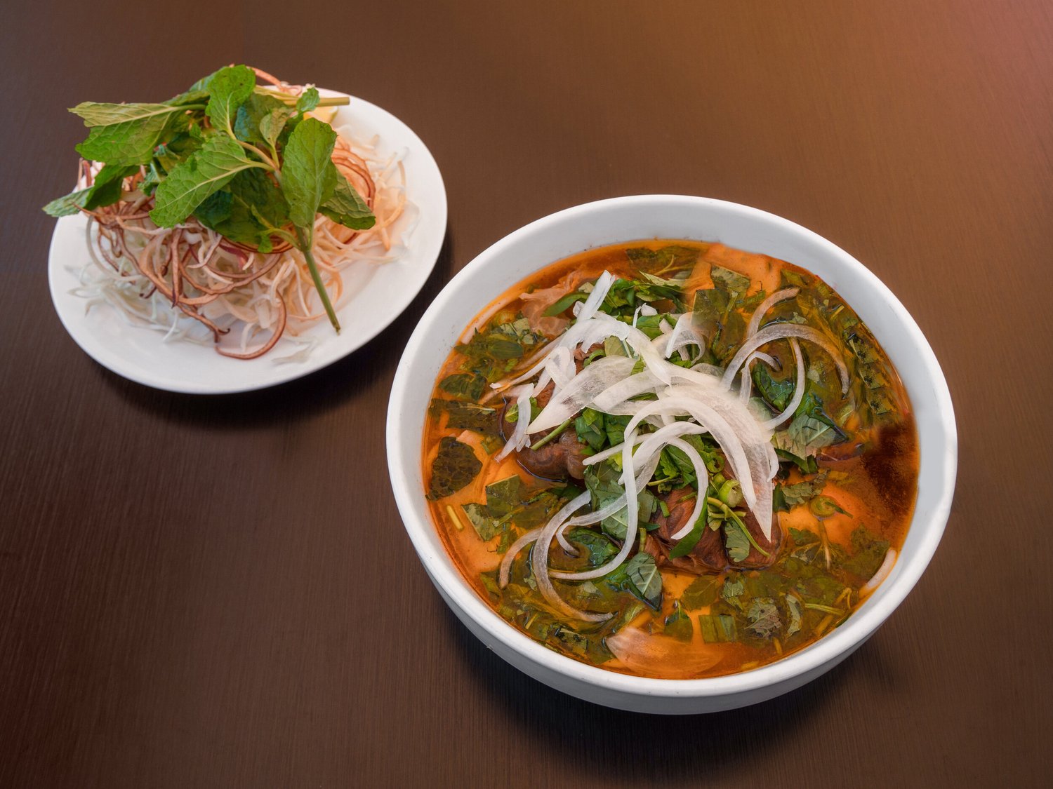 Bun Bo Hue at Pho Ga An Nam