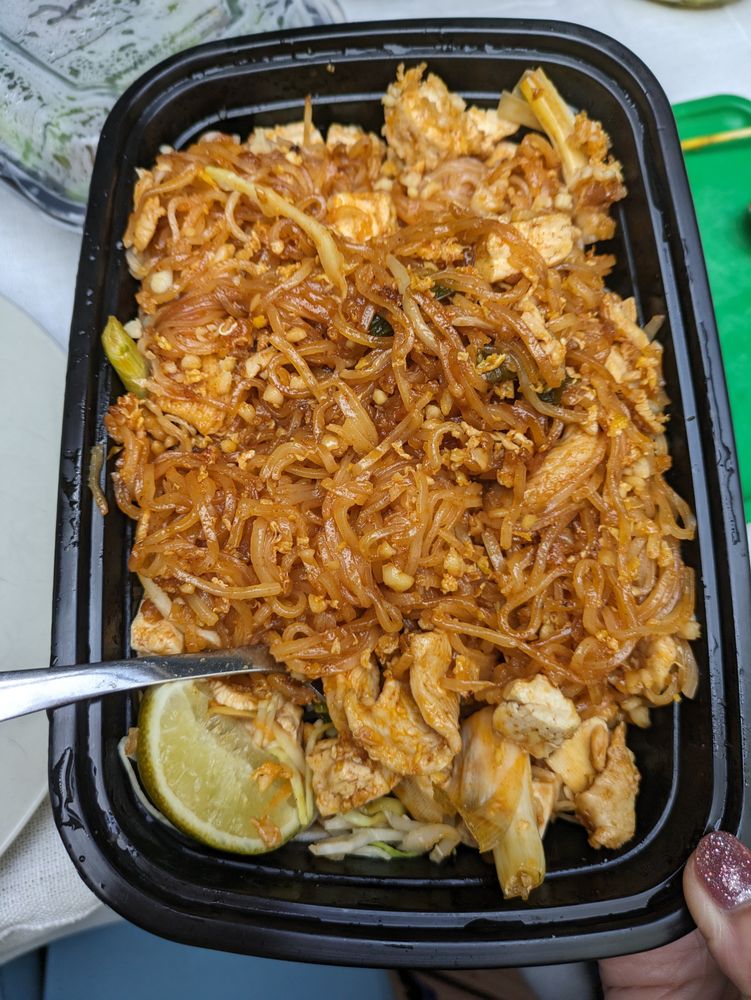 Pad Thai at Thai House Express Restaurant