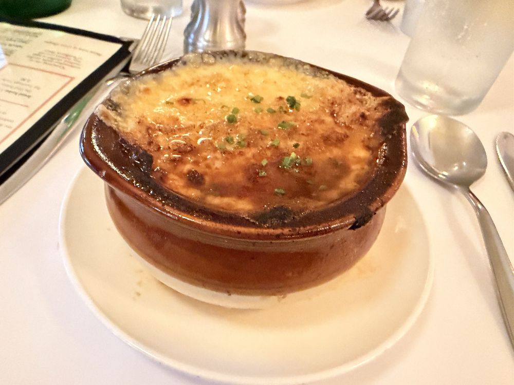 French Onion Soup at The Odeon