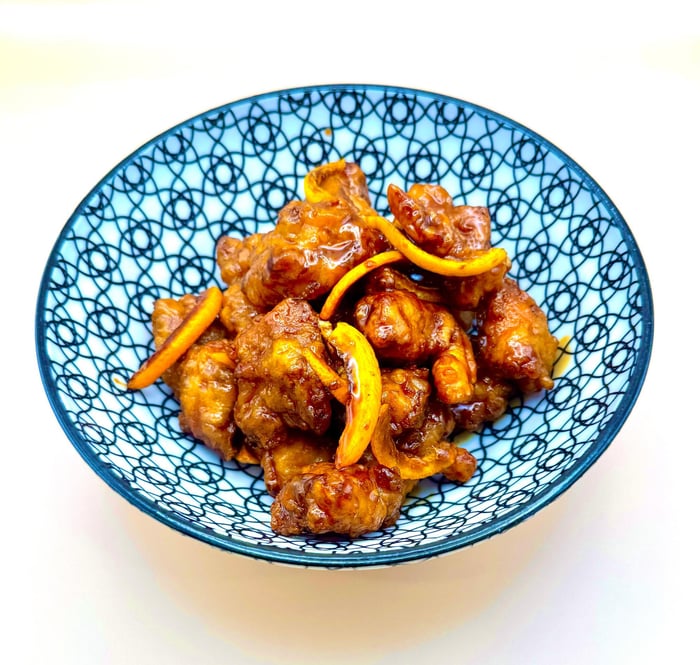 15. Orange Chicken at Crazy Pepper