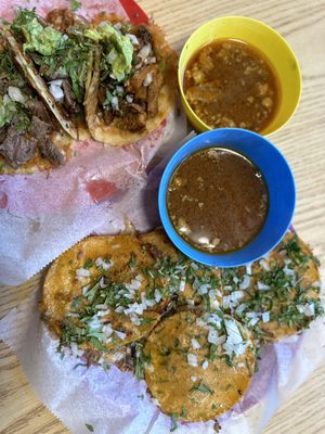 Quesabirrias at Tacos Del Barrio