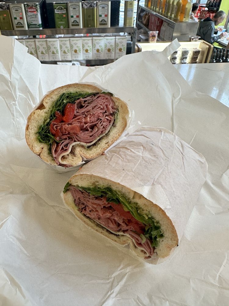 The Milanese Sandwich at Limoncello