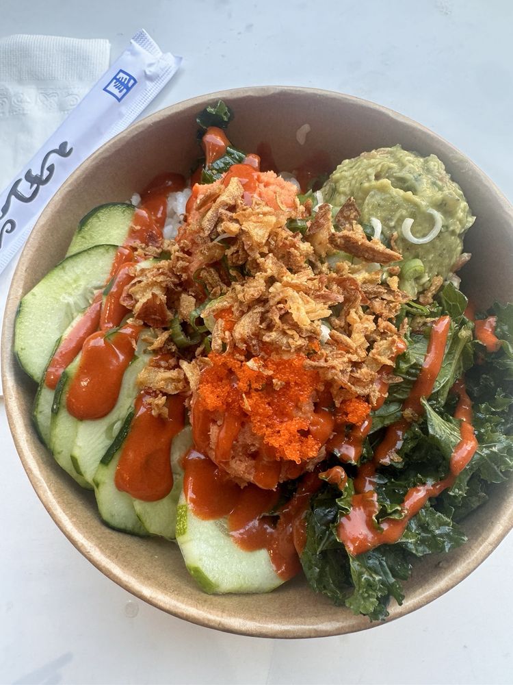 Spicy Tuna Poke Bowl at PokeRice