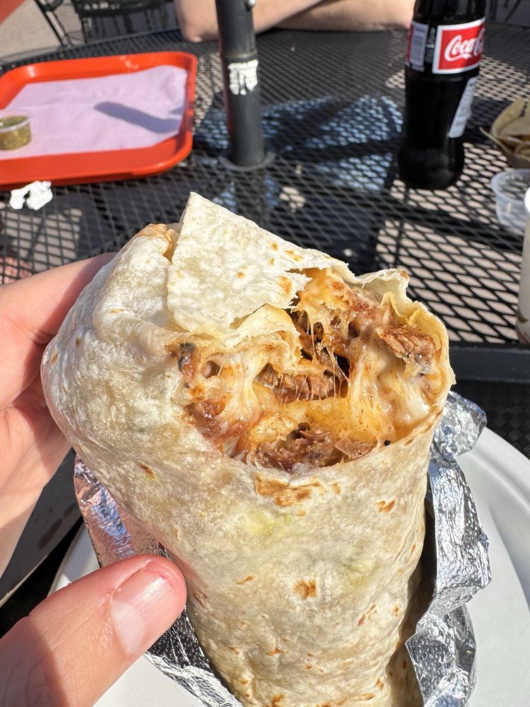 California Burrito at Santa Fe Taqueria