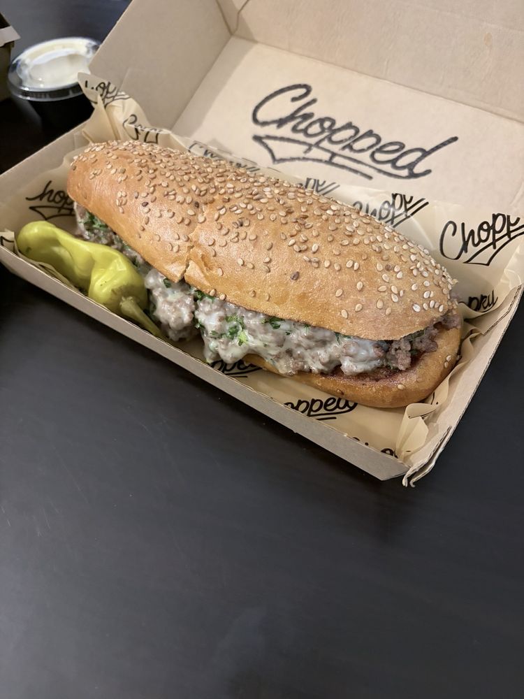 Chopped Cheese at Chopped