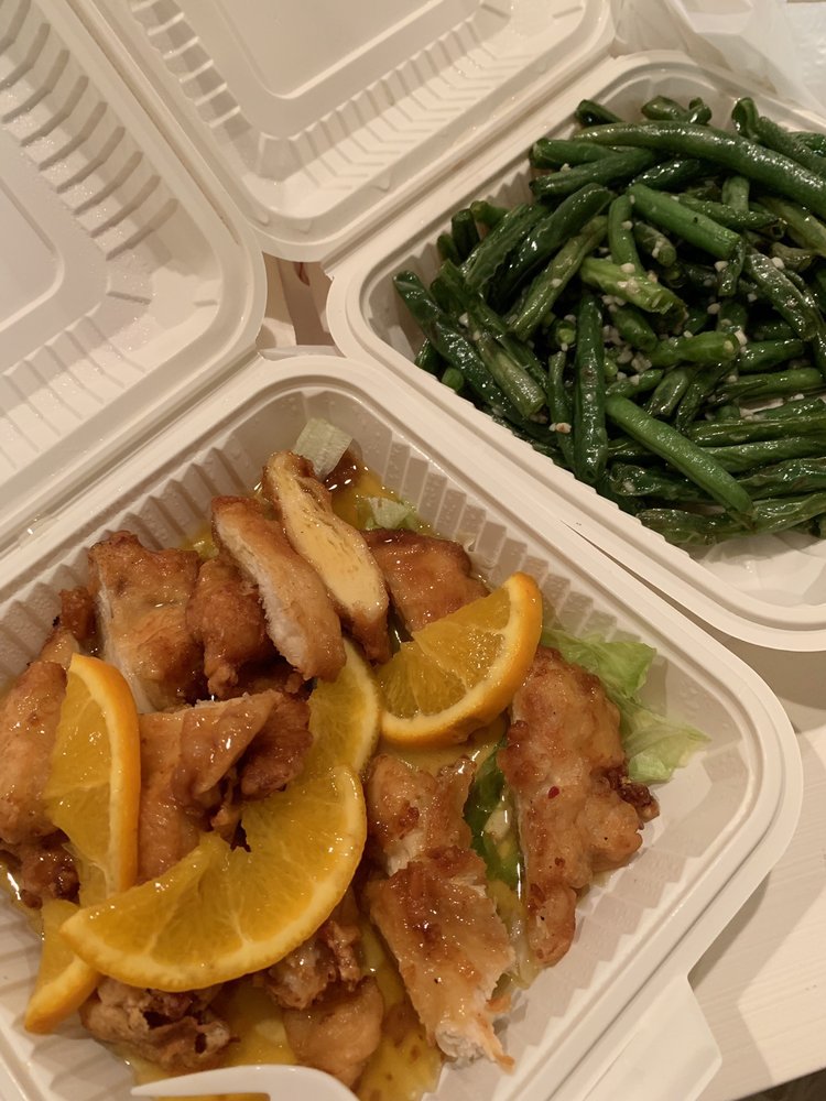 81. Mandarin Orange Chicken (Gà Cam) at New Sam Kee Restaurant