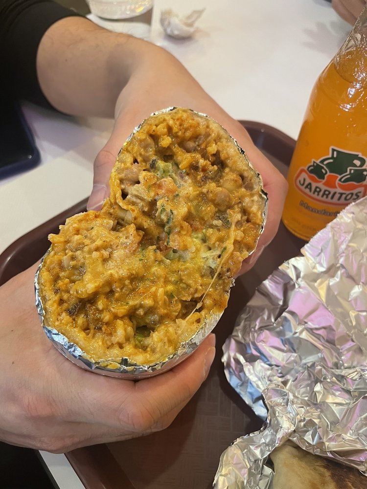 Al Pastor Burrito at Super Burrito