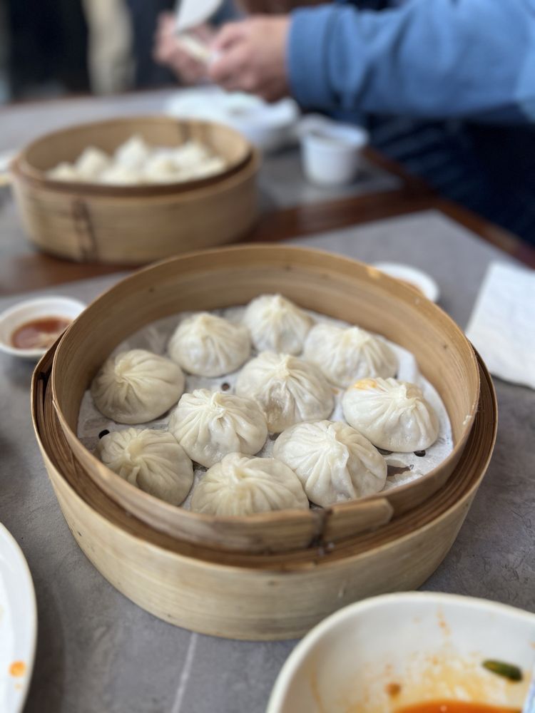 Shanghai Style Steamed Pork Xiao Long Bao at Dumpling Bites