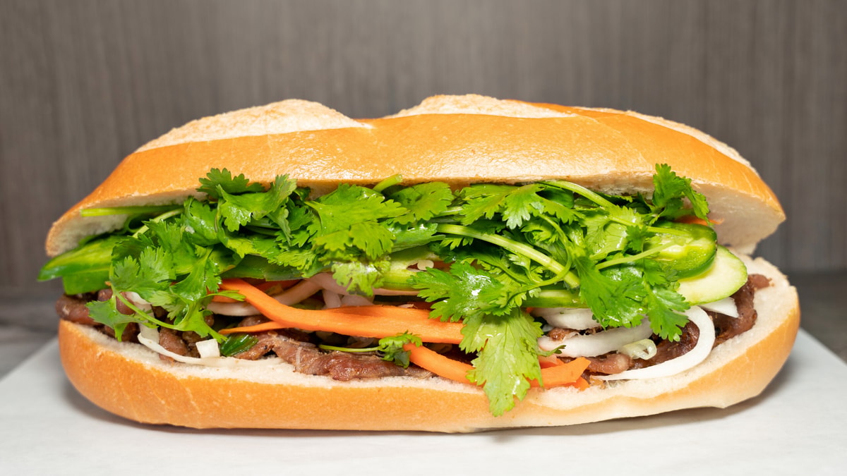 1. House Special Grilled Pork Baguette / Banh Mi Thit Nuong at Thien Huong Sandwiches & Bakery (Capitol Expy)