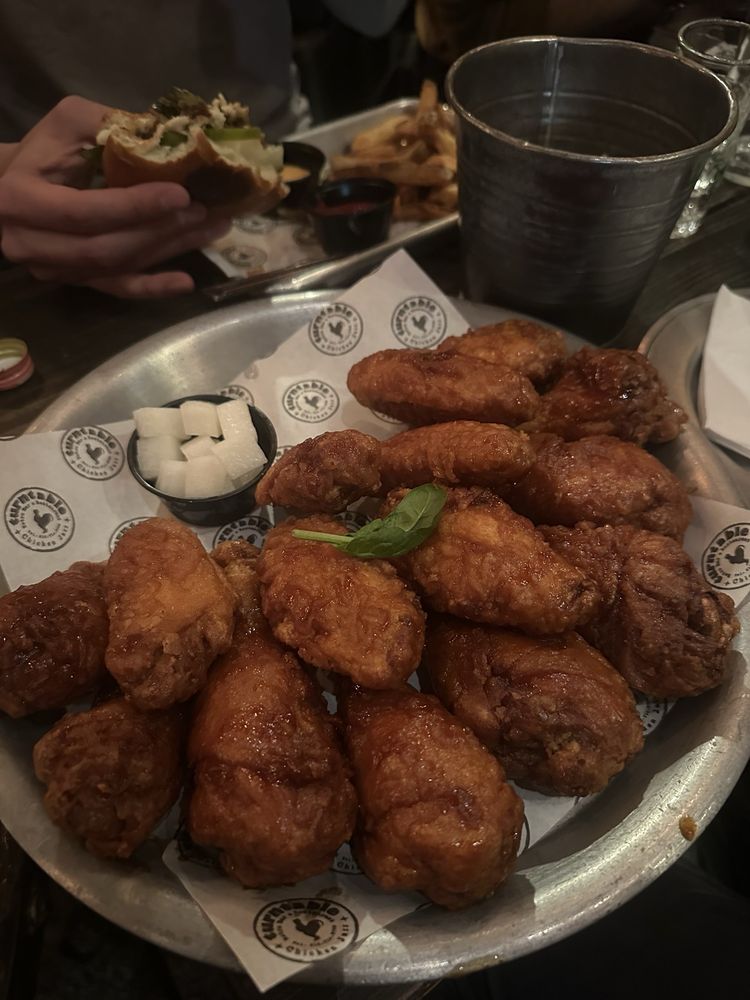 Wings (8 pcs) at Turntable Chicken Jazz