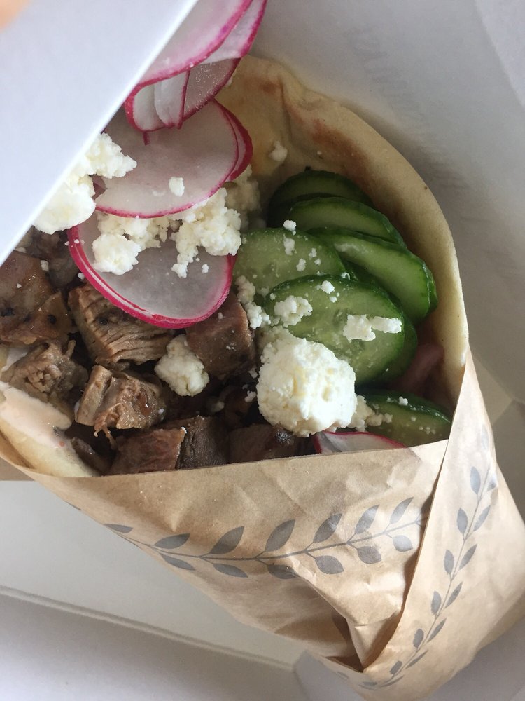 Lamb Sandwich at Souvla