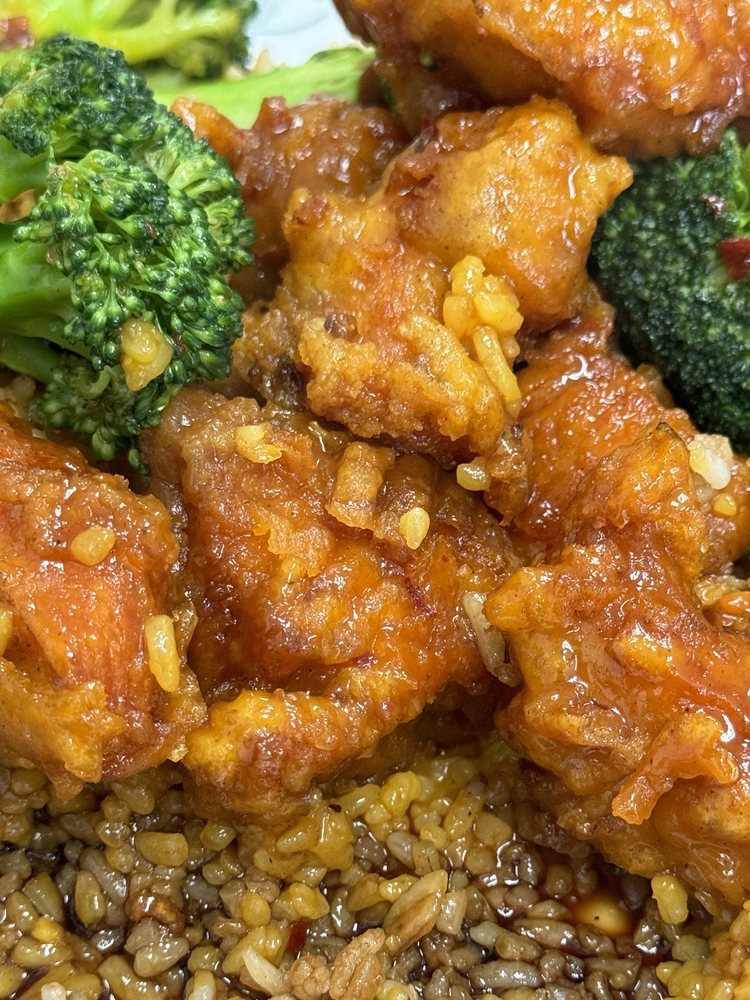 F15. Orange Chicken at Lee's Kitchen