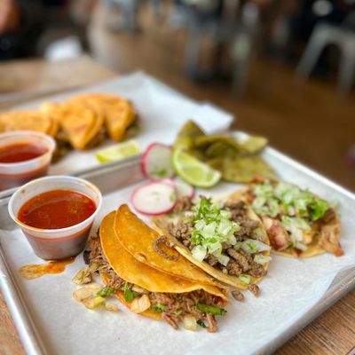 Birria Taco at Tacos El Patrón