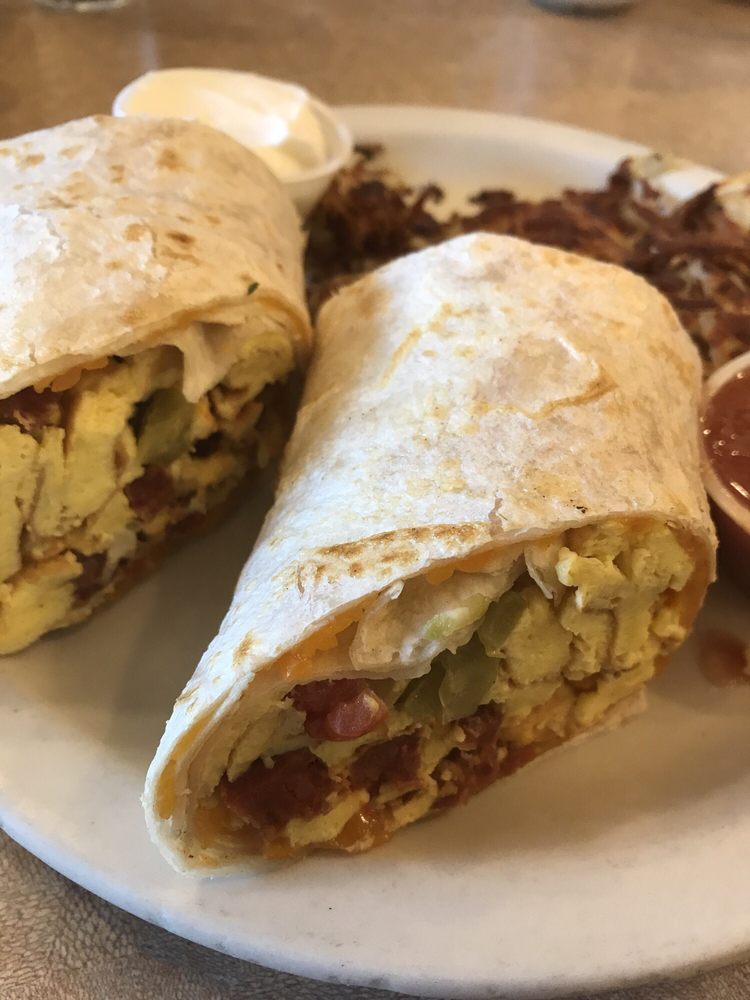 Breakfast Burrito at Bill's Cafe