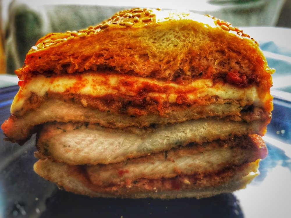 Chicken Cutlet Parmigiano Hero at Faicco's Italian Specialties