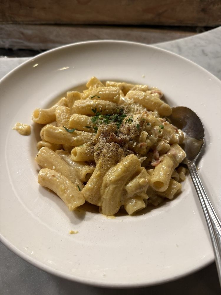 Carbonara at Tony's Pizza Napoletana