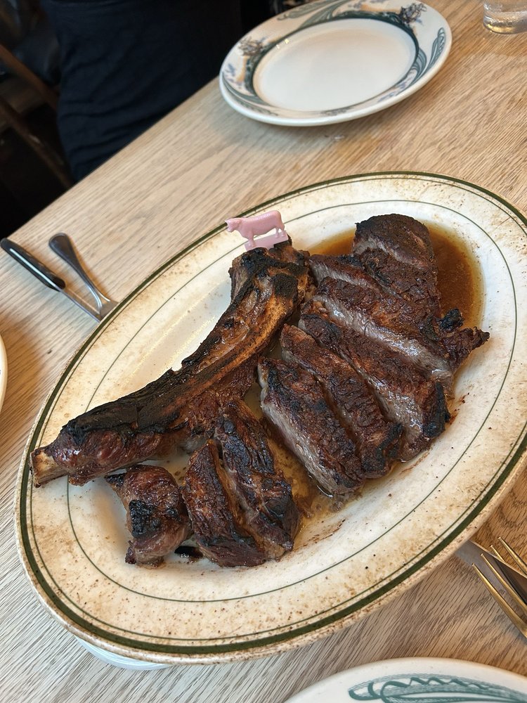 Rib Steak at Peter Luger Steak House