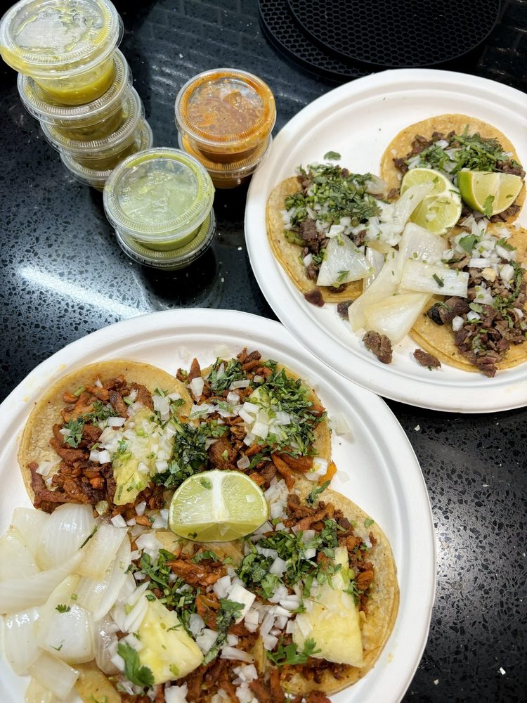 Al Pastor Tacos at Tacos Chencho