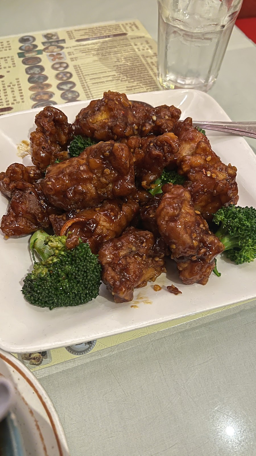 Orange Chicken at Big Lantern