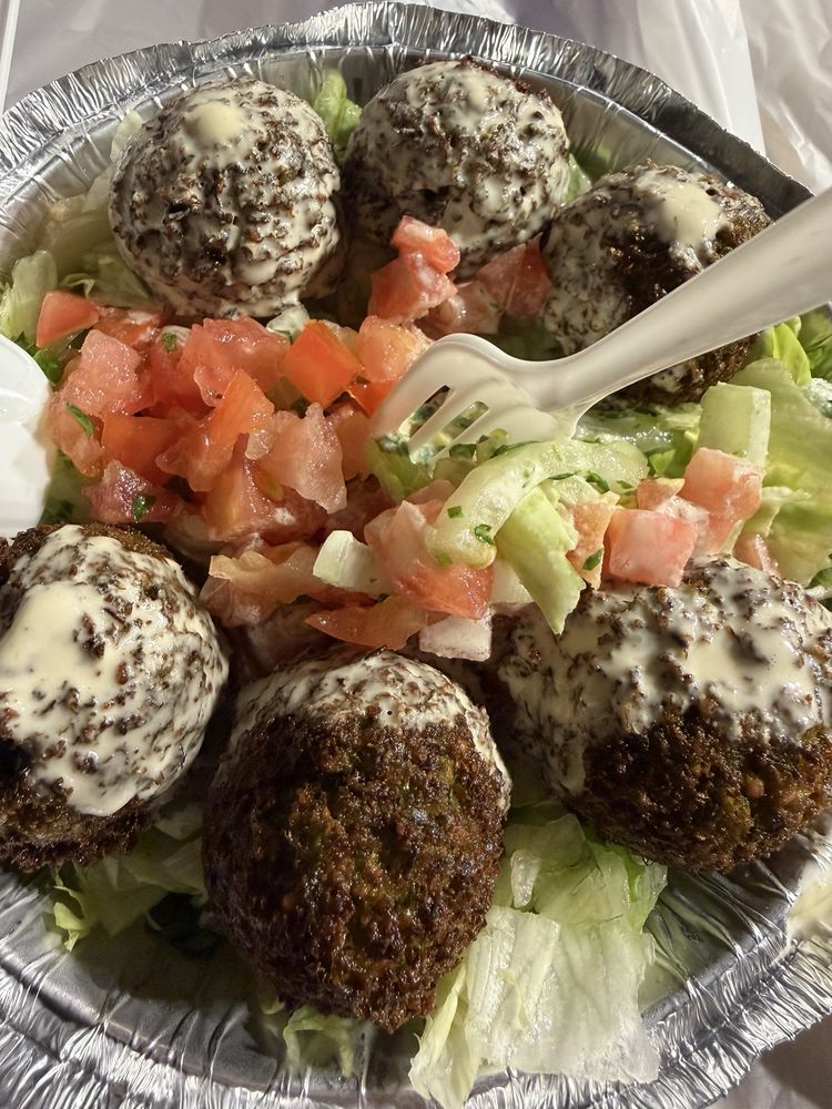 Falafel Sandwich at Mamoun's Falafel