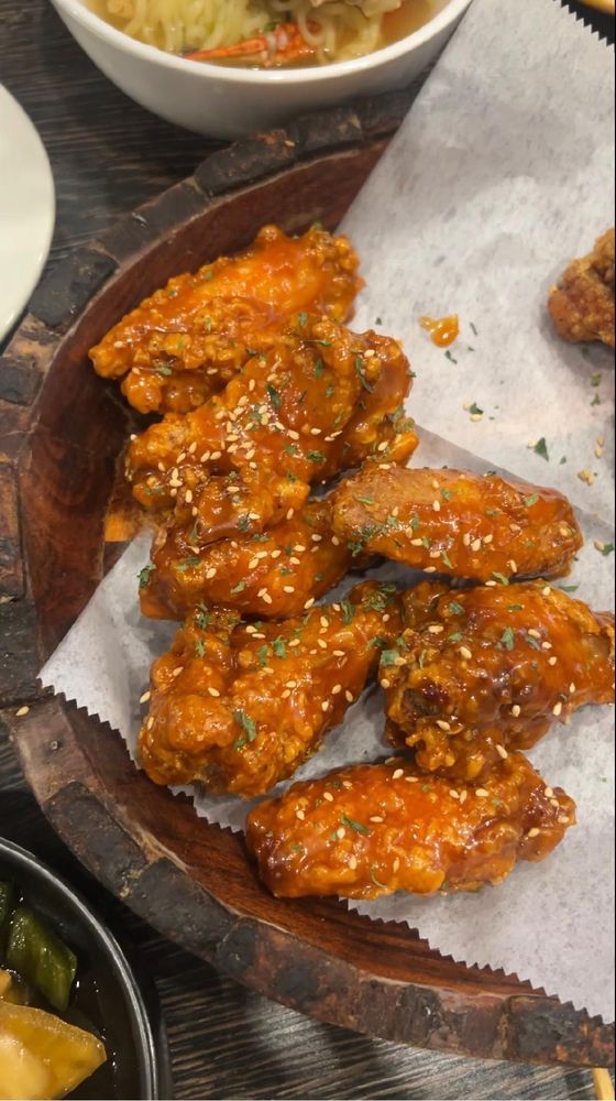 Wings (8 pcs) at TADA Korean Fried Chicken