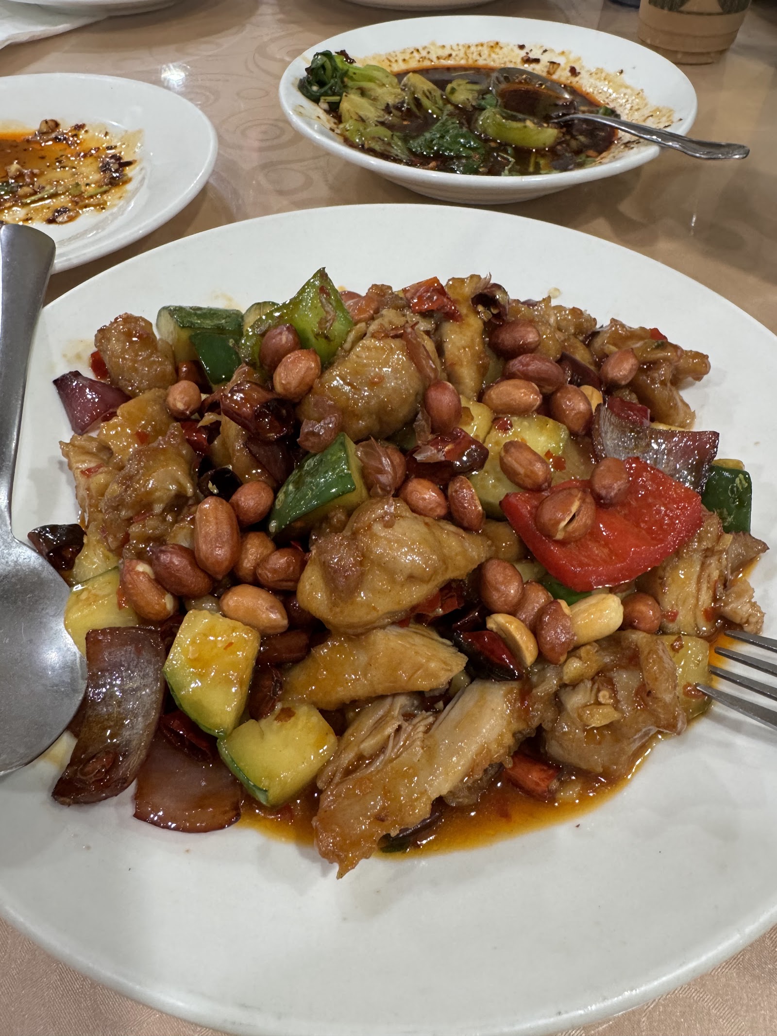 Kung Pao Chicken 宫保鸡 at spicy & cloud restaurant