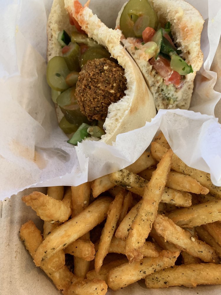 Falafel Sandwich at Ba'al Cafe & Falafel