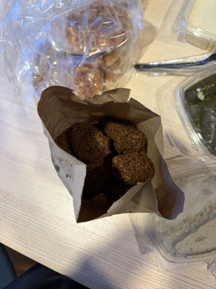 Falafel Sandwich at King of Falafel & Shawarma