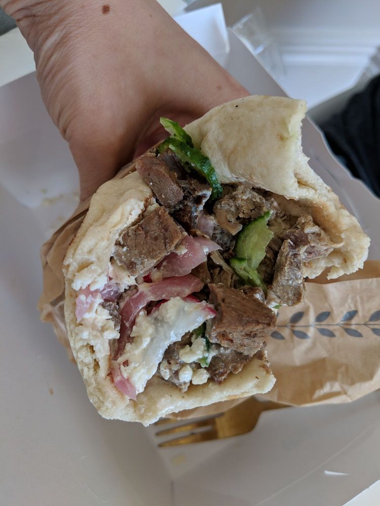 Lamb Sandwich at Souvla